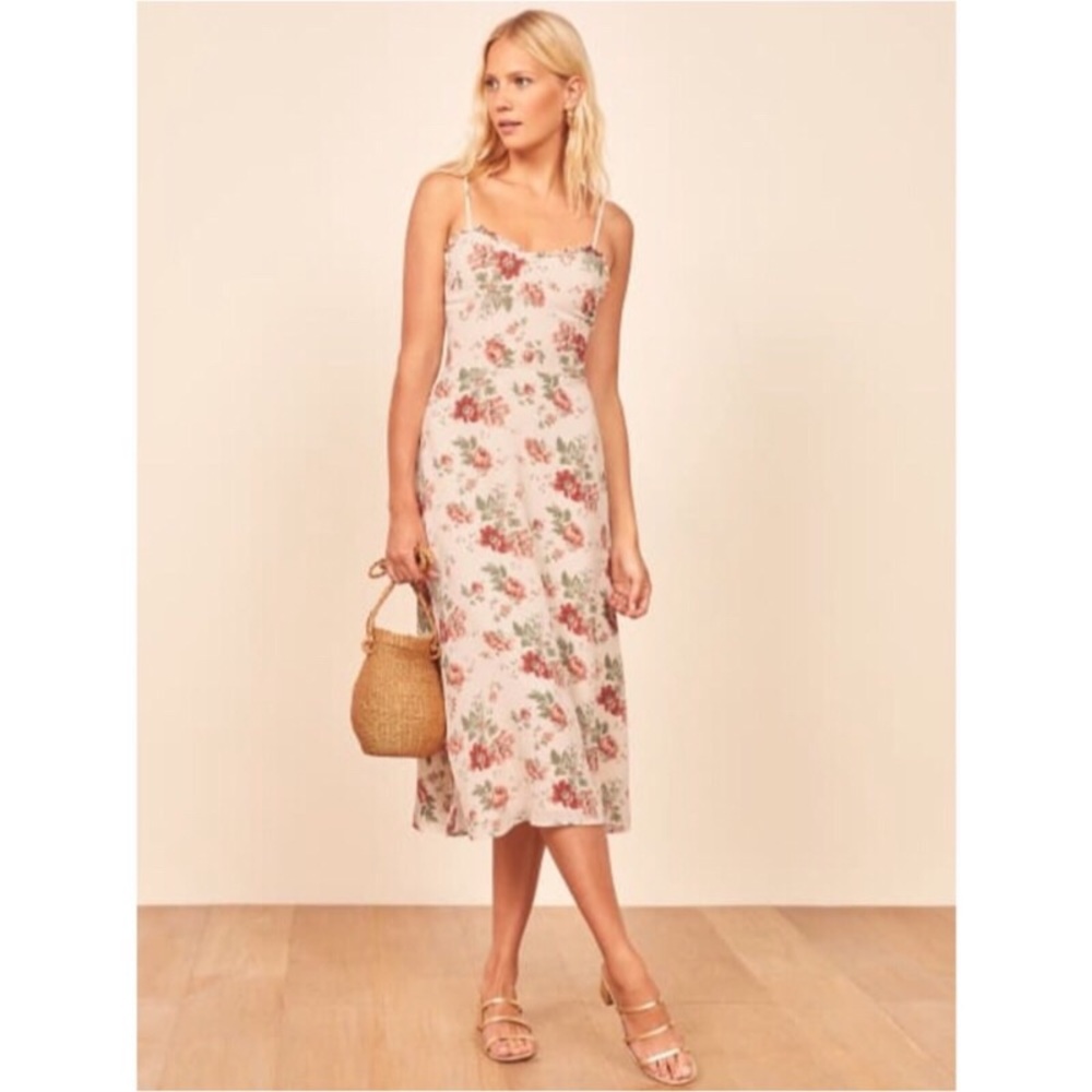 Reformation Cassandra Dress -Veranda Pattern NWT